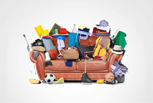 Professional team conducting flat clearance in Teddington