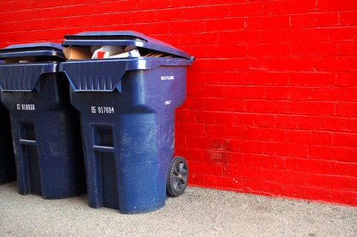 Responsible appliance disposal during flat clearance