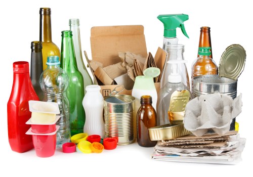 Clean and organized construction workspace after waste removal